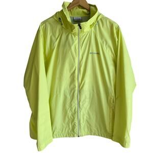 Columbia Switchback II Jacket Lime Yellow Green 2X